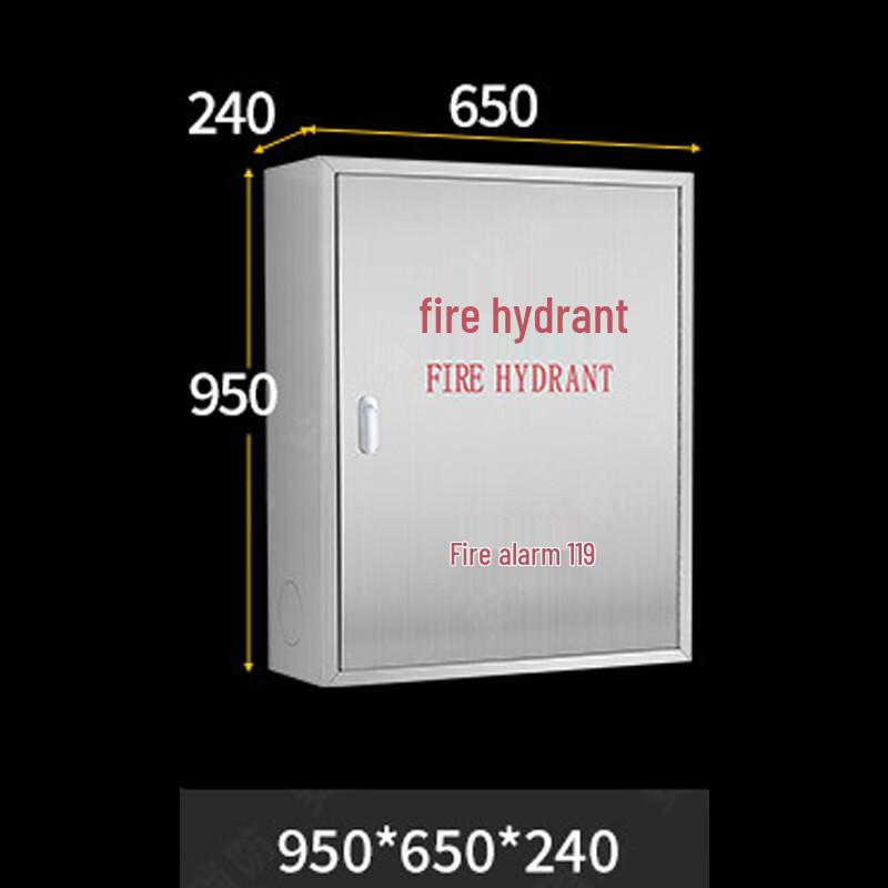 Outdoor 304 Stainless Steel Fire Hydrant Cabinet