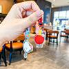 Adorable Acrylic Keychain For Tennis Badminton Table Tennis Basketball Soccer Gifts
