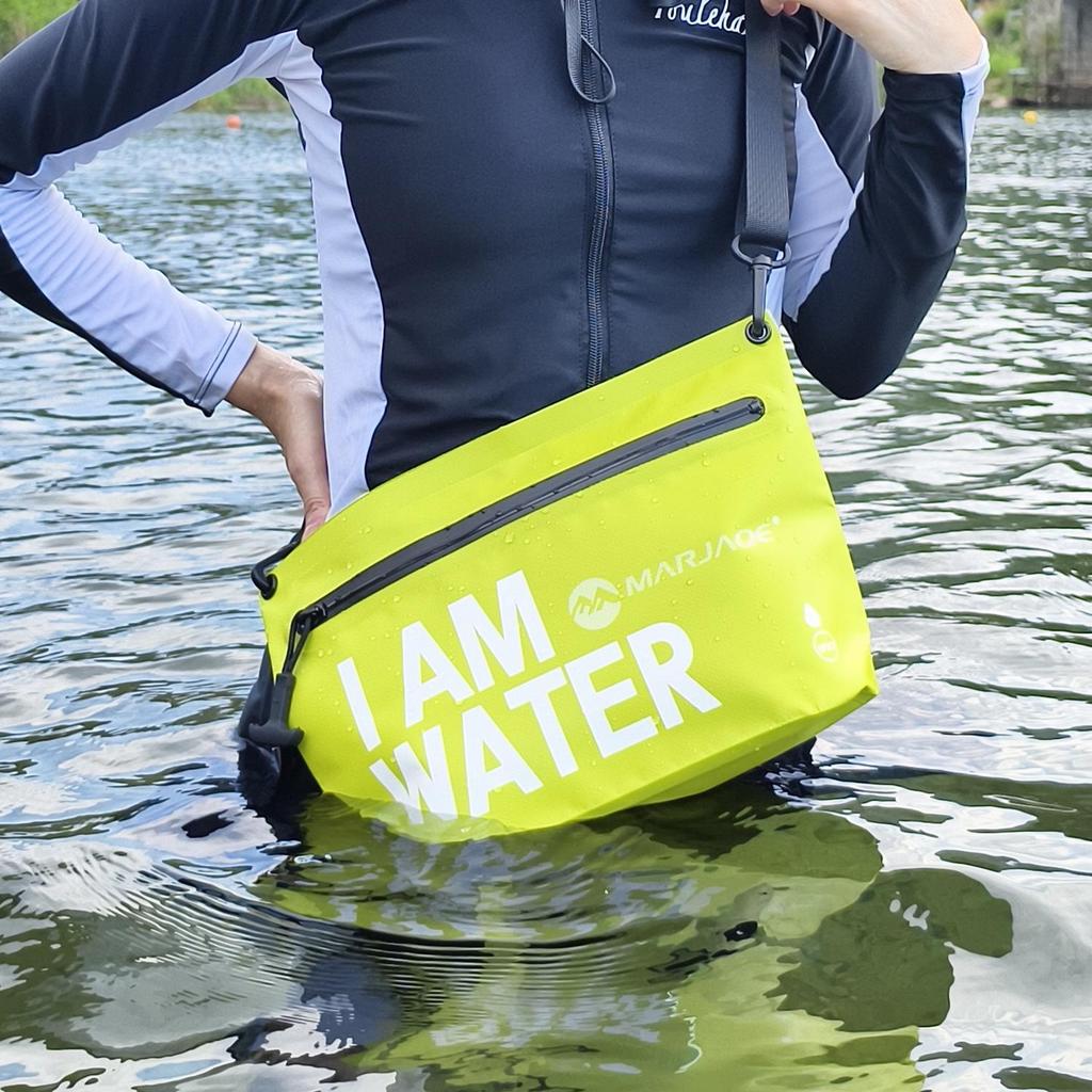 Borsa Monospalla Impermeabile IPX7 – Borsa da Viaggio e per Rafting Versatile per Articoli da Toeletta