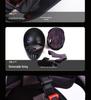 AD Fiberglass Retro Full Face Motorcycle Helmet for Men and Women