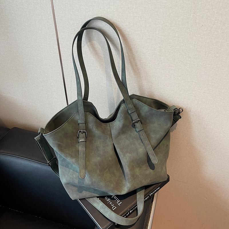 Geantă de mână pentru femei din piele moale, geantă de umăr și crossbody cu buzunare multiple, geantă de mână de zi cu zi la modă cu capacitate mare, stil vintage