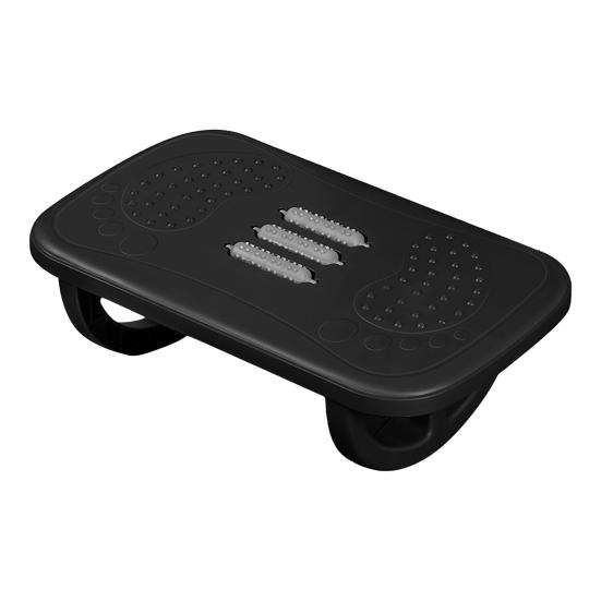 Under-Desk Foot Rest Ergonomic Non-slip Stool Foot Rocking Foot Massage Fatigue Relief чёрный