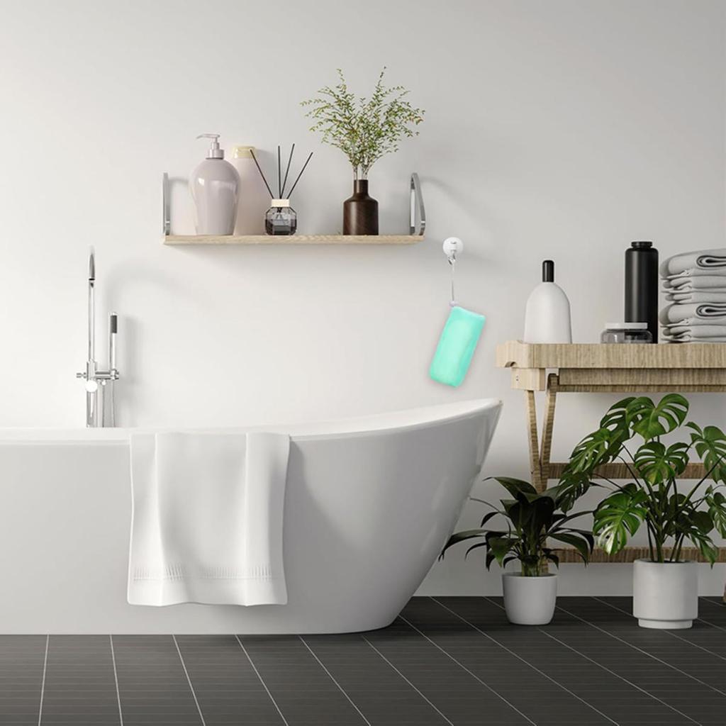 1/2PC Foaming Soap Bag Facial Cleanser Mesh Bag Shower Bubble Foam Net Baby Bath Body Washing Cleaning Sponges