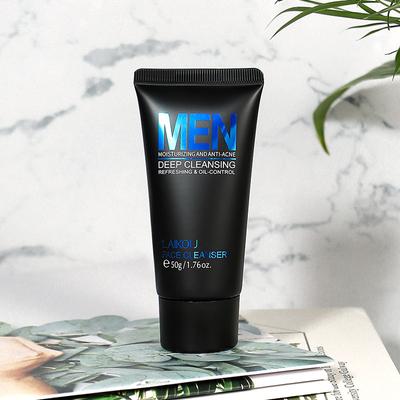 LAIKOU 50g Male Facial Cleanser, Cleansing and Moisturizing Facial Cleanser, Skin Care Product