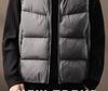 Men's Trendy Stand Collar Down Vest - Autumn/Winter Warm Workwear Jacket