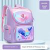 Unicorn Spine Protection Lightweight Backpack for Elementary School Girls (Grades 1-6)