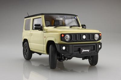 Fujimi Model Car NEXT Series Suzuki Jimny JB64 Ivory 2 Tone Car 1/24 No.20 EX-1 (Chiffon Metallic/Black Roof) NX-20 EX-1