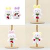 Plush Cherry Rabbit Toy Pp Cotton Stuffed Animal Keychain For Kids Gift