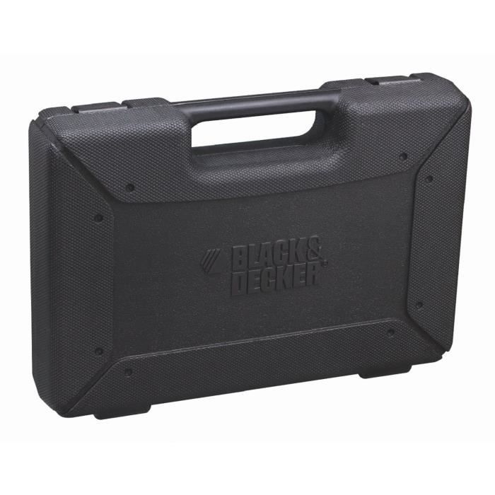 Drilling and Screwing Kit - Black+decker - A7200-xj - 109 Pieces - 30 Drill Bits - 67 Screwing Accessories