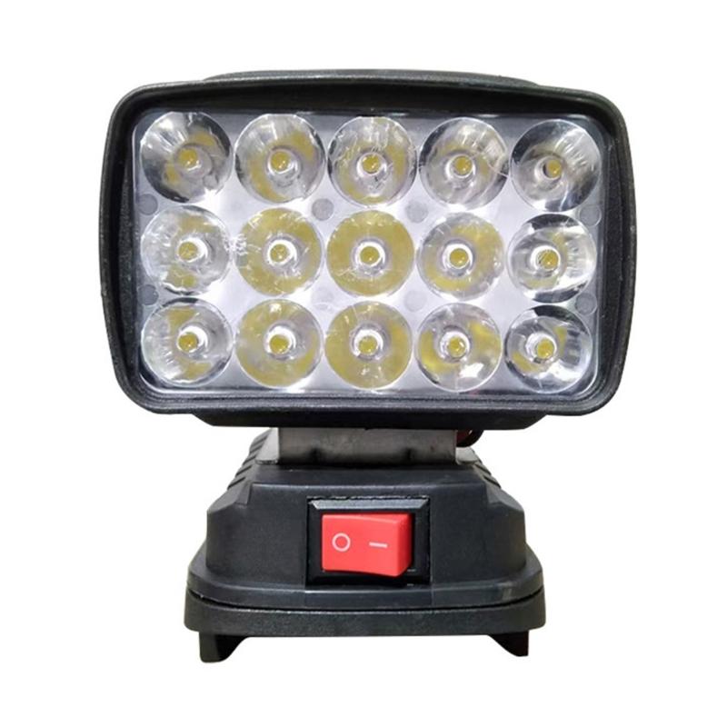 Energy Efficient LED Work Lamp With Stable Light Output To Minimize Power Consumption For Economical Tool Applications