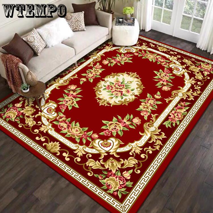 Chinese Style Living Room Carpet Sofa Coffee Table Carpet Bedroom Wear-resistant and Anti Slip Carpet
