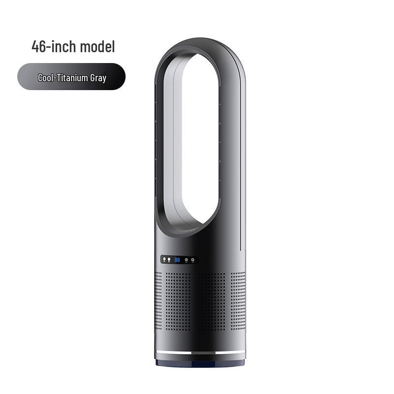 46/18-Inch Bladeless Dual-Use Electric Fan Heater with Air Purifier