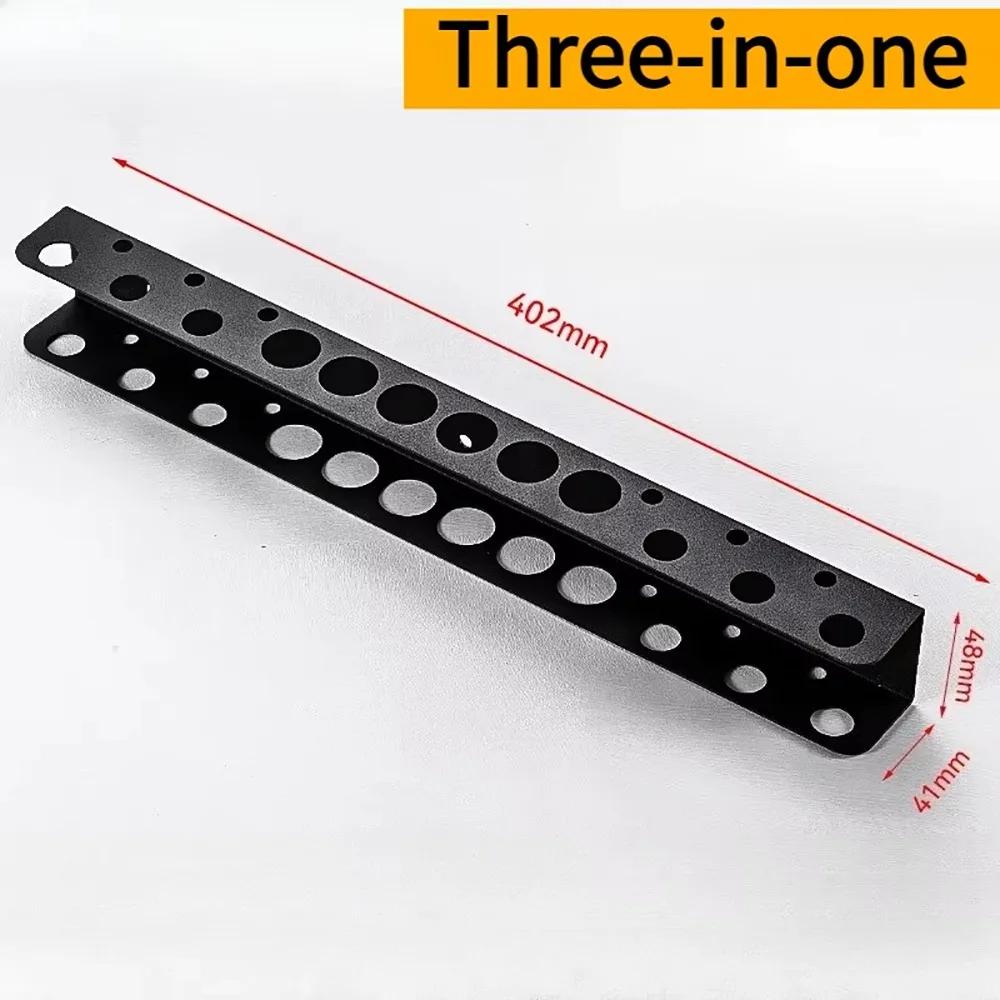 1Pcs New Workshop Accessory Pliers Holder Hand Tool Wall Mounted Screwdriver Wall Rack Steel Hammer Plier Tool Storage Organizer