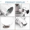 17128602870 Aluminum Car Upper Radiator Coolant Hose Connector For BMW 530I 2.0L 540I 3.0L 2017-