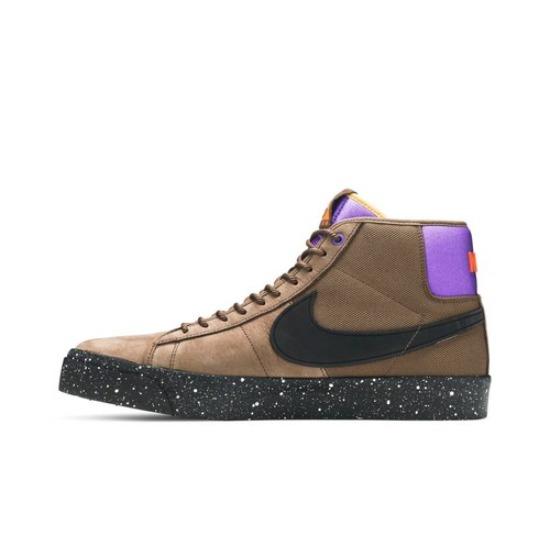 

Nike Grant Taylor x Zoom Blazer Mid Pro GT SB ACG DC0615-200 Men s Shoes EU 37.5 коричневый/фиолетовый