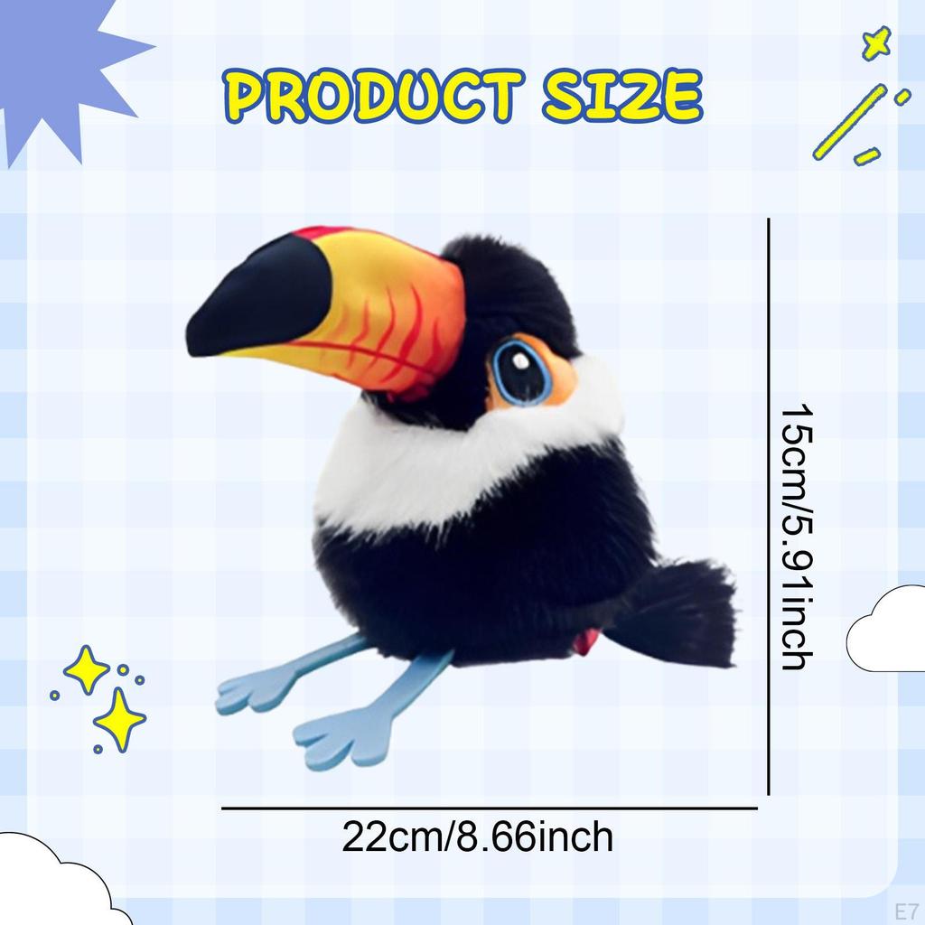 Interactive Flapping Bird Cat Toy Automatic Chirp Tweet for Indoor Cats Kitten Pet Supplies