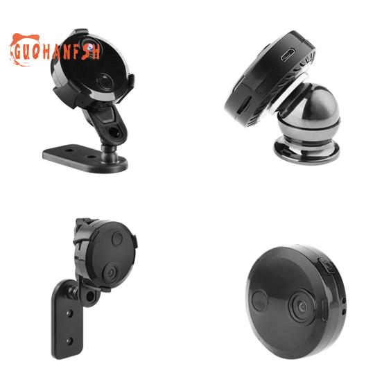 Kamera HDQ15 Mini - kompatybilna z HD, wykrywanie ruchu, widzenie nocne w podczerwieni, 1080P, bezprzewodowa kamera monitorująca