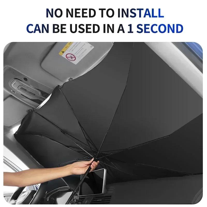 Visera Solar Delantera para Coche Accesorios de Protección UV Para BMW X1 X3 X5 X6 X7 Serie 1 3 5 6 7 G20 G30 G11 F15 F16 G01 G02 F48