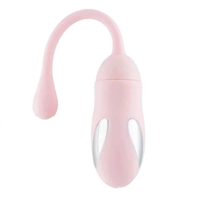 Huevo vibrador con control remoto inalámbrico por aplicación