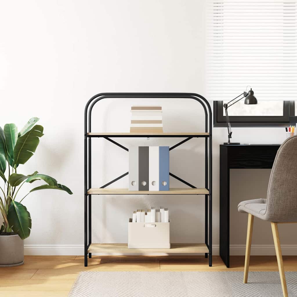 Bookshelf Sonoma Oak 80 x 30 x 109 cm Particleboard