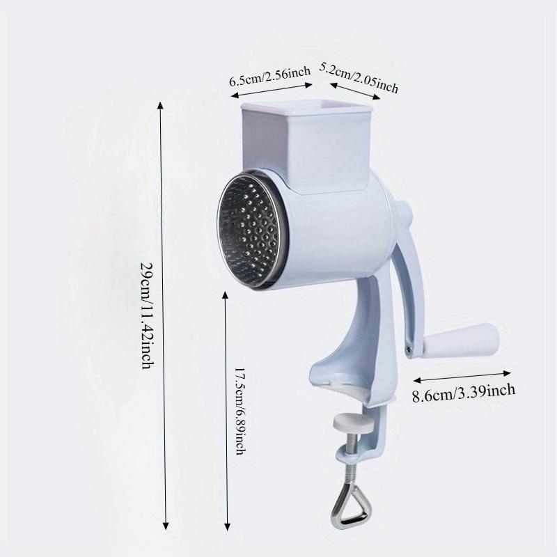 Multifunctional Hand Cranked Peanut Crusher, Nut Grinder, Cheese Shredder, Manual Masher, Suitable for Hard Cheese, Chocolate, Walnuts, Nuts, Etc