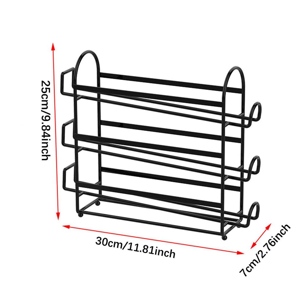 Metal Wire Egg Tray Storage Rolling Egg Dispenser Organizer for Pantry Countertop