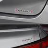 4 szt. Naklejki z emblematami samochodowymi Naklejki na lusterka wsteczne i wycieraczki Akcesoria do Nissan GTR NISMO Qashqai Patrol X-trail Tiida Navara Sylph