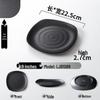 A5 Melamine Rectangular BBQ & Hot Pot Side Dish Plate