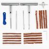 23Pcs Portable Car Tire Repair Kit DIY Easy Repair Tyre Puncture Repair Tool For Car Motorcycles ATVS Lawnmowers Tractors Trucks