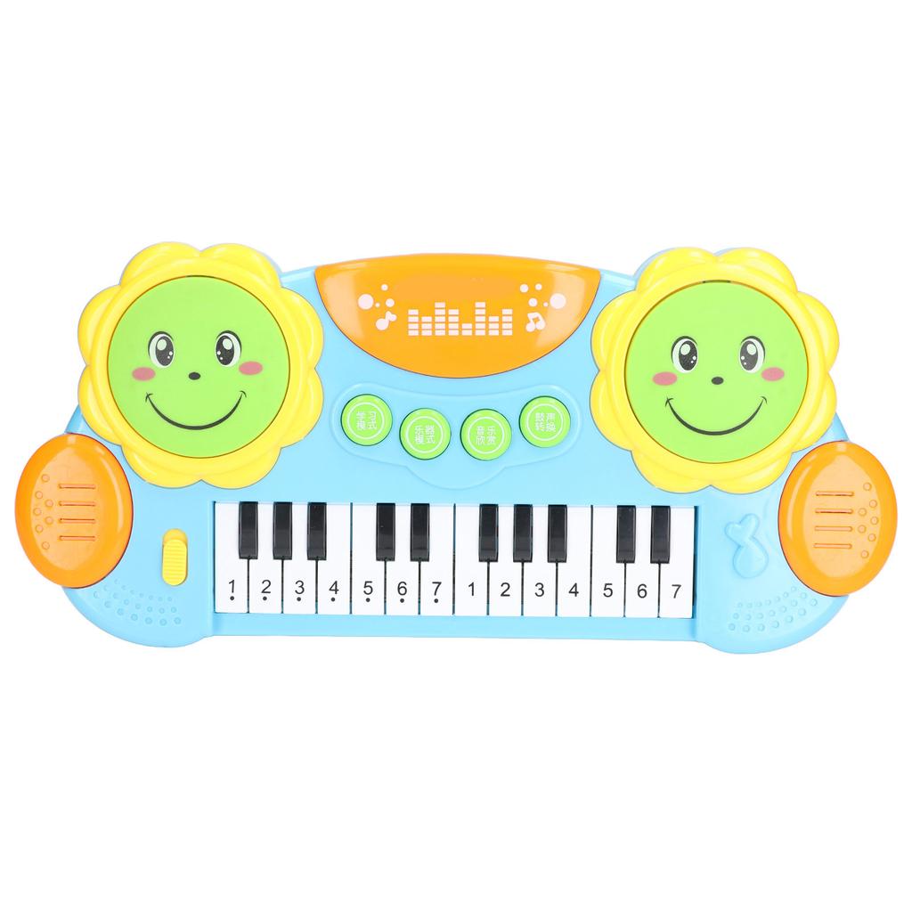 Piano Toy Electronic Keyboard Sound Light Effects Instrument for Above 3 Years Old
