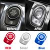 Car Styling for Mercedes Benz A Class W177 GLE W167 GLB Interior Auto Start Stop Engine Push Switch Buttons Cover Stickers