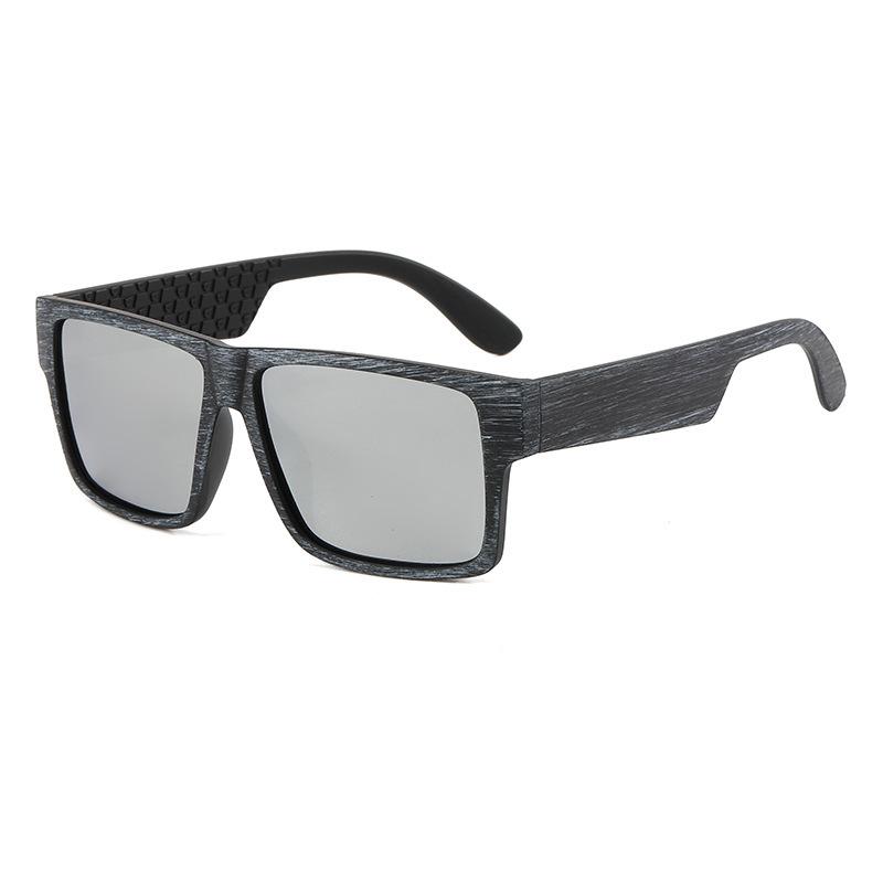 Polarized Fashion Driver Driving Sunglasses Wood Grain UV Resistant Glasses Men's Factory Processing Custom