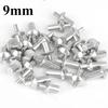 100/10PCS Hammer Drive Expansion Rivets Expansion Aluminum Nail Head Piercing Knock Type Small Tapping Screws Fasteners Rivet