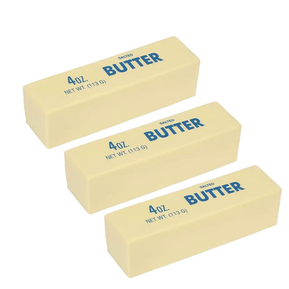 1-5 Pcs Butter Stick Squishy Fidget Toys Elastic Cheese Stick Funny Squeeze Prank Toy Stress Anxiety Relief Game