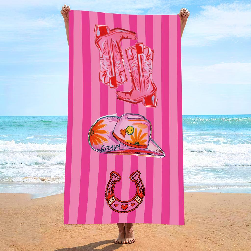 Microfiber Beach Towel Printed Beach Towel Absorbent Beach Towel 2026
