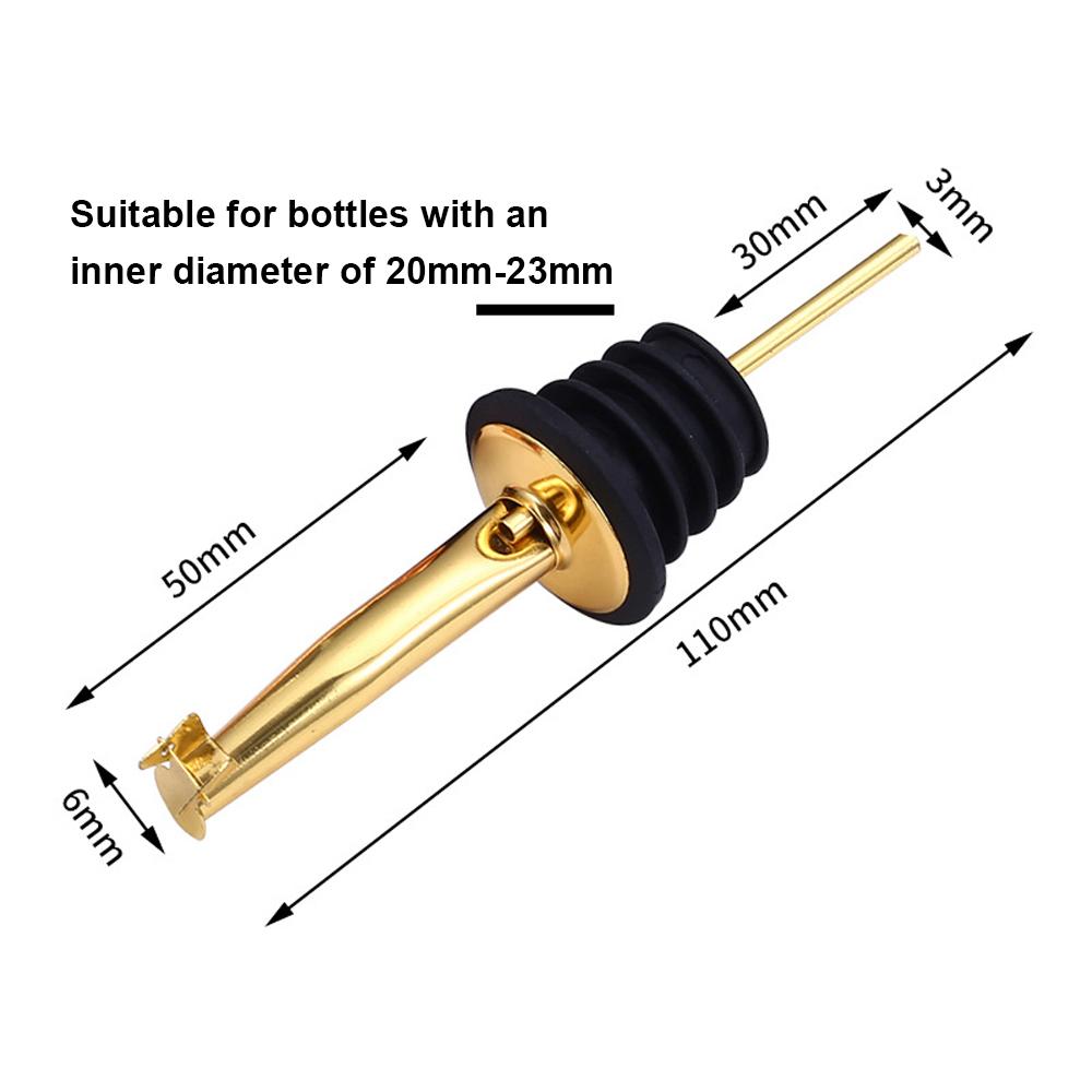 Oljetrattar i rostfritt stål med lock, flaskhällare, snabbhällare med pip, doserare för flaska olja