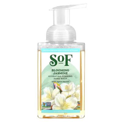 Hydrating Foaming Hand Wash, with Agave Juice, Blooming Jasmine Scent, 236ml (8fl Oz)