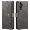 DG.MING for Samsung Galaxy S23 FE Detachable Phone Cover Split Leather Wallet Stand Phone Case
