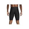 Nike Dri-FIT Fast Solid Logo Print Mid-Rise Elastic Sports Shorts Men Shorts Black DM4727-010