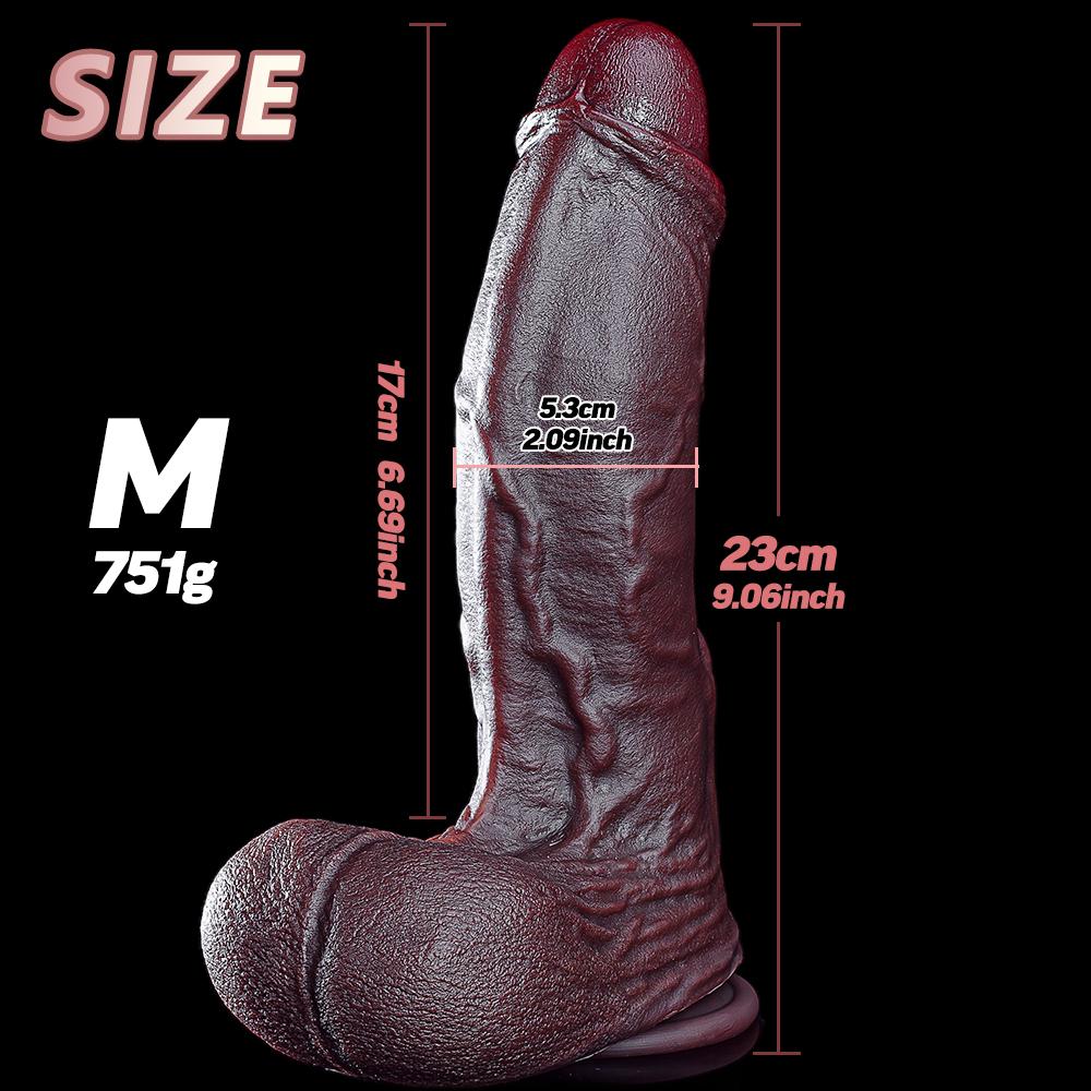 New Realistic Soft Double Silicone Big Dildo 2Colors Penis 6 Sizes Vaginal Masturbation Suction Cup Dick Woman Anal Sex Toy