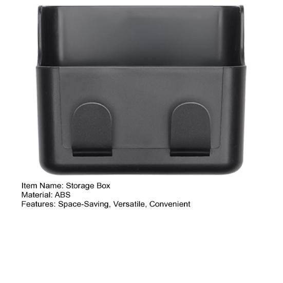 Multi-Function Car Storage Box Self-Adhesive Organizer for Phone Cards Wallet Dashboard Tray for Vehicle Home Office