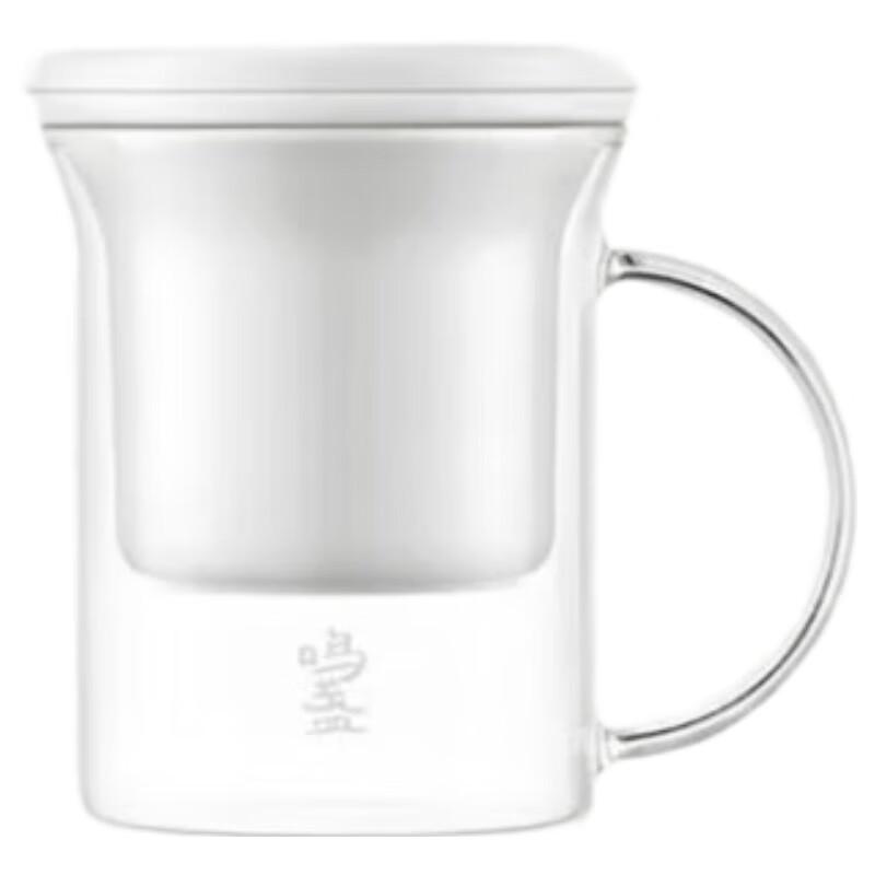 Стеклянная кружка для чая Mingzhan MZ8019 с керамическим ситечком