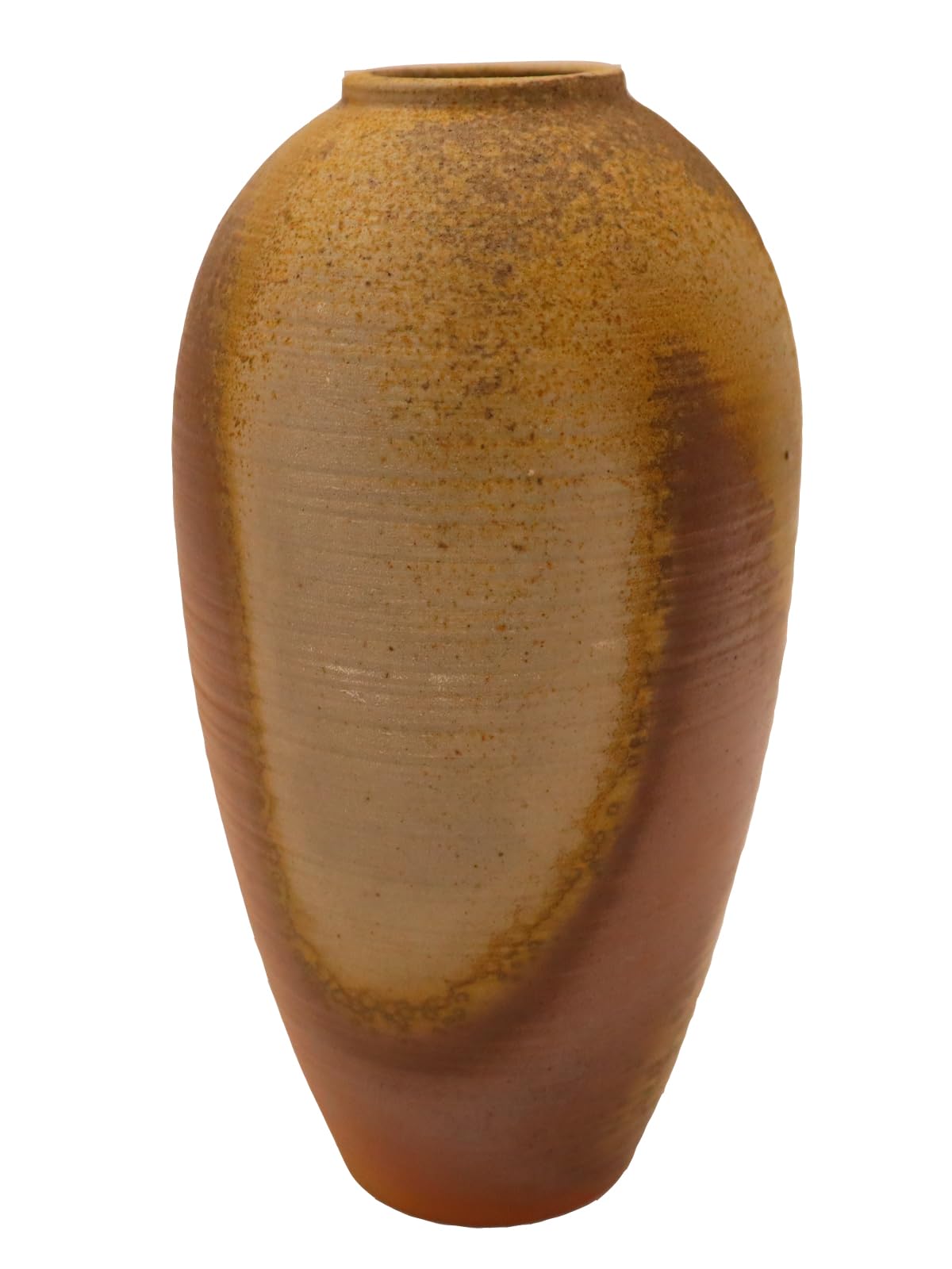 

Маленькая ваза VerdeFlow, обожженная дровами, примерно 9,5 см в диаметре x 18,5 см в высоту, идеально подходит для декора интерьера в японском стиле ваби-саби, гидропоники, свежих