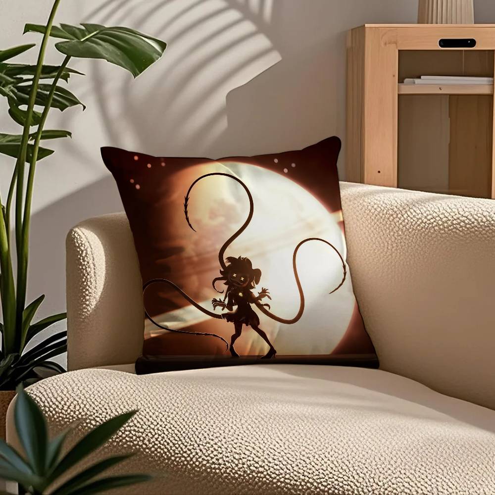ANIME m-Murder d-Drones Kissenbezug Komfort Sofa Bett Seidig elegant Verdeckter Reißverschluss Benutzerdefinierte Dekorative Kissenhülle