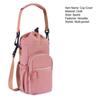 Thermal Water Cup Cover Water Bottle Sling Bag Insulated Cup Holder with Storage Pockets Travel Cup Protector for Hiking Biking