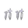 2026 Temperament Double-layer Earclip Earrings Without Piercings, Korean Trend Temperament, Earbone Clip Earrings Without Holes