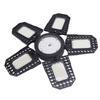 Adjustable LED Ceiling Light 100-277V Garage Light Fixture Durable Screw In LED Bulb Office