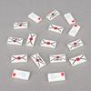 MOC 10PCS Printed 3069 Envelope Pattern Building Blocks Kits Post Office Mailbox Equipment Bricks Particle Educational Toys Gift