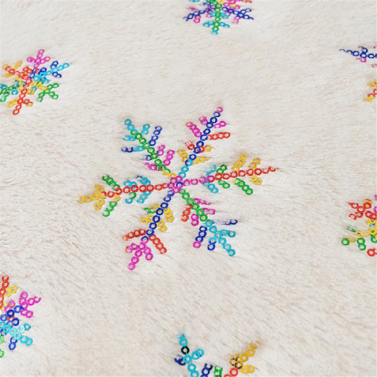 Plush Snowflake Pillowcase Christmas Decoration Cushion Cover Pillow Covers Home