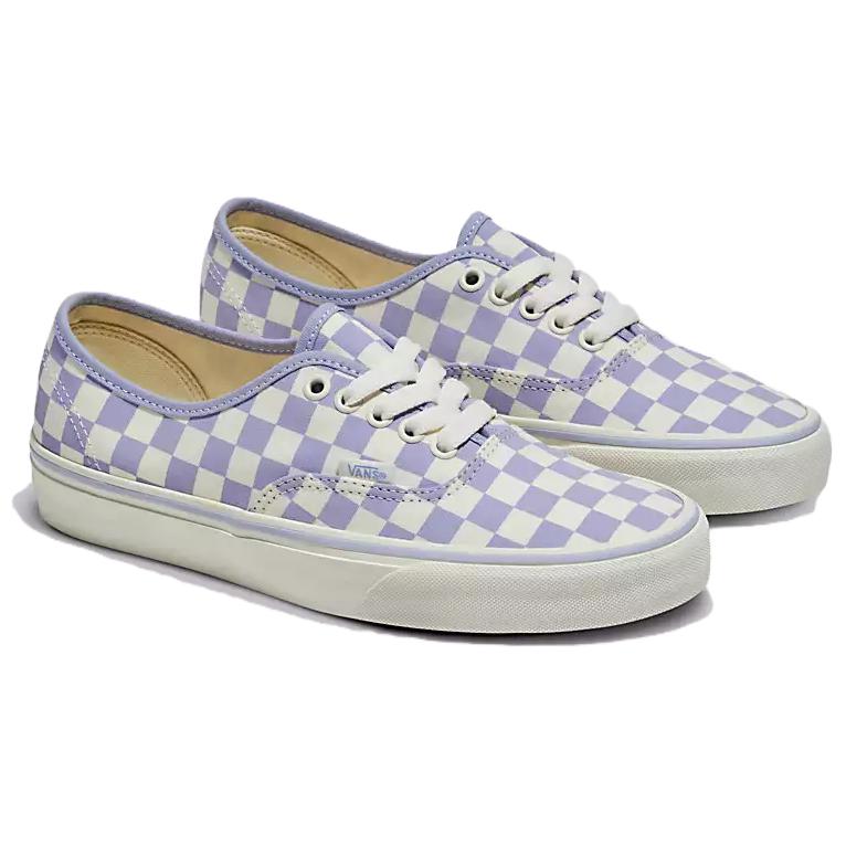 Vans Authentic Series Shock Absorbing Durable Low Top Skate Shoes Unisex Sneakers White Purple VN000BW5LLC